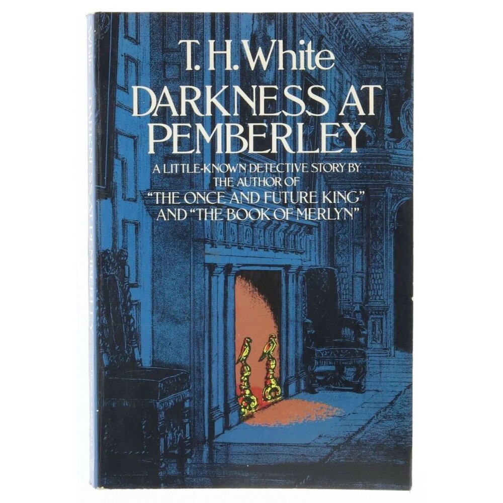 Vintage Darkness At Pemberley T H White 1978 Rare 1st Dover Paperback Mystery
